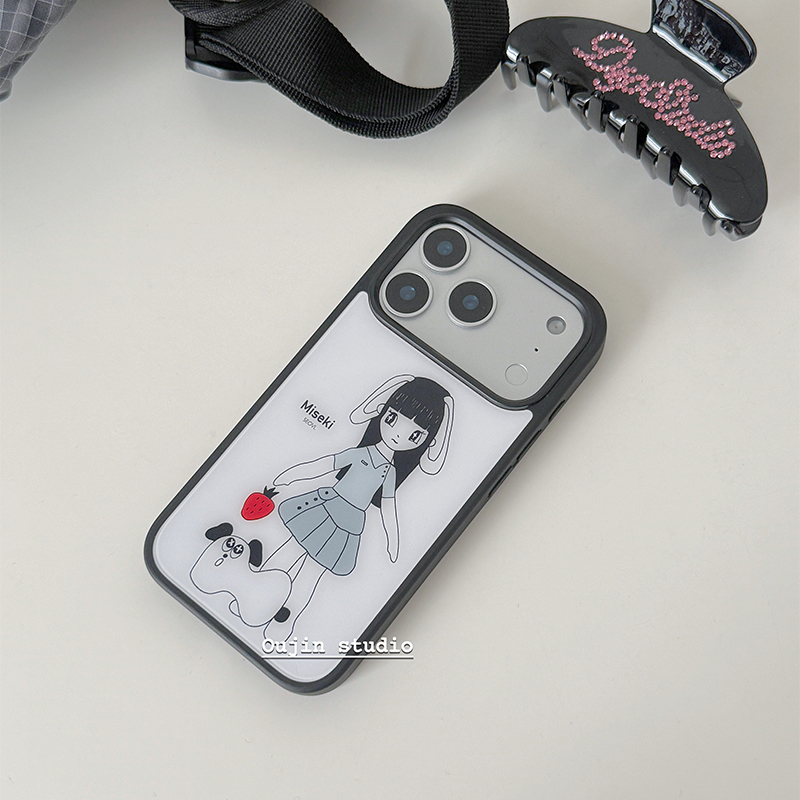 Korean Ins Cute Girl Strawberr - Phone Cases For Girls review and price